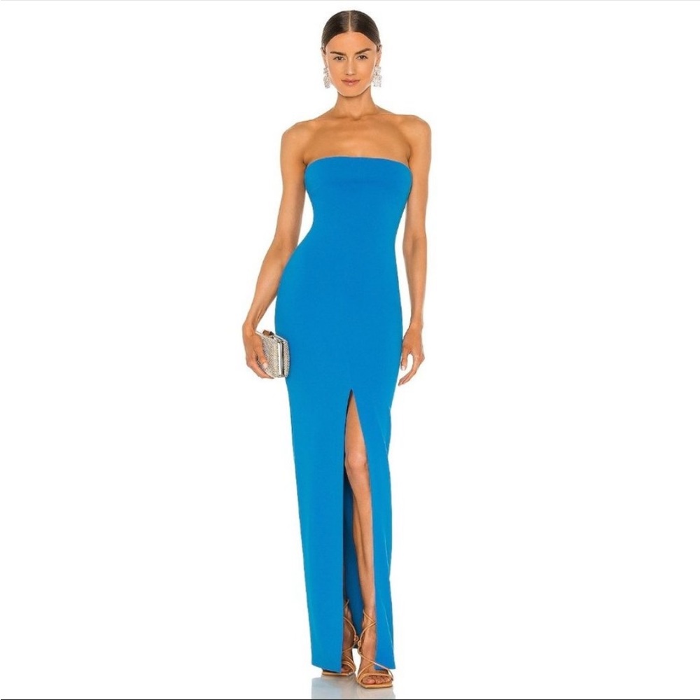 Bysha Maxi Dress in Cerulean Blue Size 2
